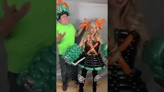 Balloon Bakugo cosplay #ballooncosplay #balloontok #balloontiktok #ballooncontent #balloondress