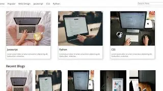 Building a Blog Website from Scratch with HTML, CSS and JavaScript