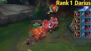 Rank 1 Darius: The Most AGGRESSIVE Darius You'll Ever See!
