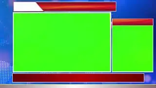 News Studio Green Screen Background || Relax My Creator