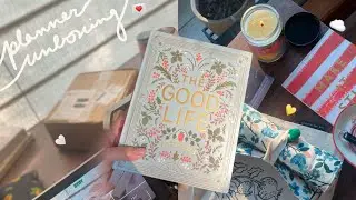 2023 planner unboxing 💌✨ @theinkbucket3392 | cozy and relaxing unboxing ✨| Muskaan Arora
