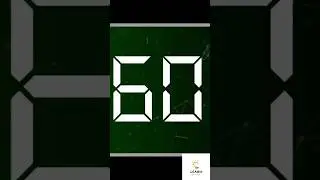 60 second Timer ⌛ ,60 second Countdown video, Countdown 60 second video #timervideo #60secondvideos