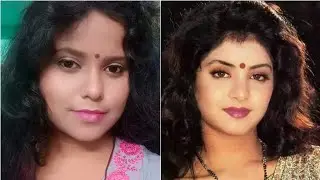 I try Divya Bharti Inspired makeup#makeuplover #makeup#bollywood