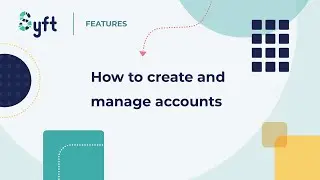How to create and manage accounts