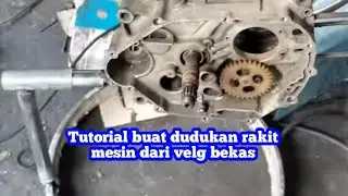 Tutorial buat dudukan mesin buat turun mesin
