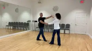 (G) Back-spot Turn &bull; Level 3 &bull; Cha Cha
