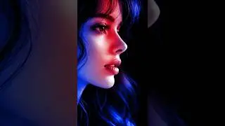 Cinematic Blue and Red Lighting Effect in Seconds #illustrator #adobephoto #photoshop