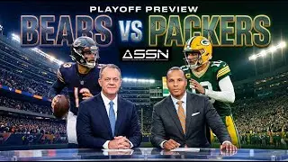 PLAYOFF WAR 🐻🔥 Bears vs Packers Pregame w/ Michael &ldquo;STATS&rdquo; Seibel