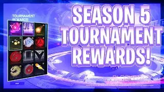 *NEW* Season 5 Tournament Rewards Showcase! (Rocket League Season 5 Update)