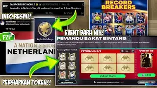 INFORMASI RESMI !! BAHAS EVENT RECORD BREAKER, TRIVIA BELANDA, PEMAINDU BAKAT REALMADRID FC MOBILE
