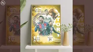 Sport Poster Design | Adobe Photoshop | YM Graphicz