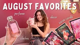 My AUGUST FAVORITES 🌞🌺🕯️ clothes, jewelry, decor, & more!