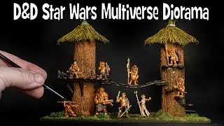 Making a D&D Star Wars Multiverse Diorama