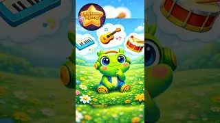 MUZYCZNA ŻABKA🎹 - piosenki dla dzieci - BAJKOWE RYTMY #frog #music #forkids #dladzieci