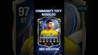 97 rated Ronaldo Community TOTY SBC on MADFUT 26 #madfut
