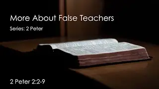 More About False Teachers