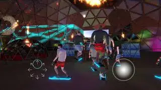 Nick Warren at Incendia, virtual Burning Man