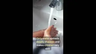 The water is dangerous 😨💧