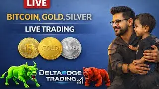 BITCOIN LIVE TRADING. || 1 feb 2026 || DeltaEdge Trading is live!