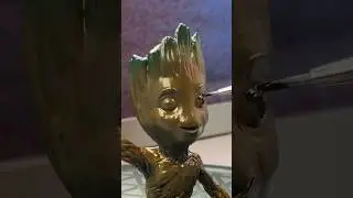 Baby Groot 3D Print #3dprinting #marvel