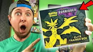 FORBIDDEN LIGHT ELITE TRAINER BOX! Pokemon Card TCG Opening