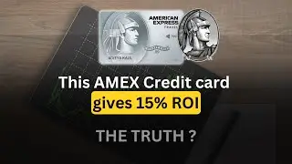 Amex Platinum Travel Credit Card 2025 gives 15% ROI in 2025? | Best Travel Credit Card in India