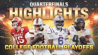 College Football Playoff Highlights | Quarterfinals That ROCK!
