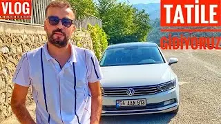 TATİLE GİDİYORUZ | OTEL NASIL? | PASSAT UZUN YOL | ARKADAŞIM YOLDA HASTALANDI | EĞLENCELİ VLOG
