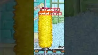 let's wash the hooked train car,#thomas #train #thomastrain #railway #crash #shorts #viral #trending
