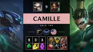 Camille Top vs Nidalee: Unstoppable - NA Diamond Patch 14.23