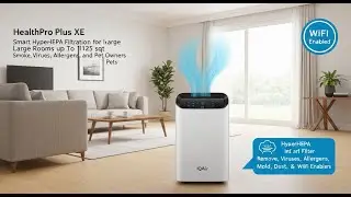 IQAir HealthPro Plus XE Review | Best Smart Air Purifier for Smoke, Allergies & Viruses