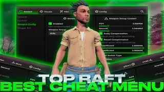 **The Best** Cheat Menu - For Raft | Greated Mods  Raft | Many Functions | Free Download 100%**