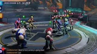 War Offense - 277k Brotherhood vs 368k Wakanda - Marvel Strike Force