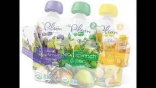 Plum Organics Stage 2, Organic Baby Food, Fruit and Veggie Variety Pack, 4 ounce pouch (Pack of 18)