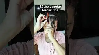 Finaliza&ccedil;&atilde;o com L&aacute;pis, Caneta e Tesourinha: Funciona Mesmo? | Cachos Definidos #cachos #cacheadas