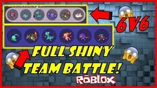 FULL SHINY TEAM BATTLES/ PVP - POKEMON BRICK BRONZE