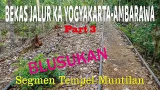 Muntilan jadi terminal - Blusukan di Bekas Jalur KA Yogyakarta-Ambarawa Part 3