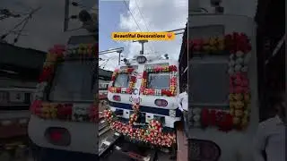 Historic day for eastern Railway First Ac local Train From Sealdah To Ranaghat #Train #Shorts #viral