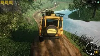 LAND LAUNCHER JEEP - Offroad Masters Challenge Gameplay | Extreme Offroad Simulation