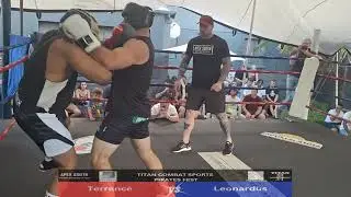 Leonardus Vs Terrance - Titan Combat Sports - Heavyweight Title fight