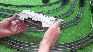 MARX 400 / SINGLE REDUCTION MOTOR / BUILT FROM JUNK PARTS / FIRST RUN ON THE RAIL