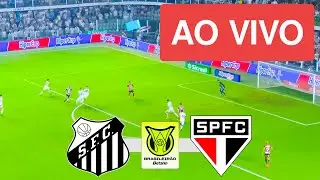SANTOS X SÃO PAULO AO VIVO COM IMAGEM - CAMPEONATO BRASILEIRO 2026 - ASSSITA AGORA!