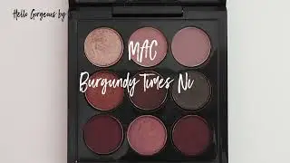 MAC ~Burgundy Times Nine~ Eyeshadow Palette
