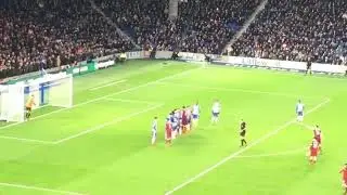Coutinho free-kick goal vs Brighton
