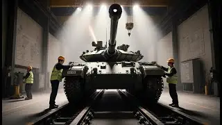 Inside the M1 Abrams Factory Building the Most Advanced Battle Tank (Full Process)