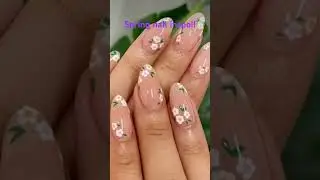 Spring nail inspo!(not my photos) #nail #nailinspo #spring #springnailart #shorts