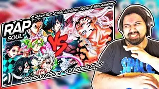 MUZAN VS PILARES RAP - La Batalla Final | SoulRap ft. Varios Artistas | Reaccion