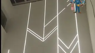 How to install wall profile light । wall profile light installation #wallprofile #ledlight #ytbvideo