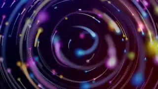 WHIRLPOOL PARTICLES ABSTRACT BACKGROUND COLOR&nbsp;DESIGN | 4k BACKGROUND Video UltraHD
