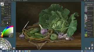 Digital painting in ArtRage Цифровая живопись в ArtRage 248